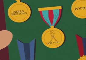 gold pottery GIF by South Park 