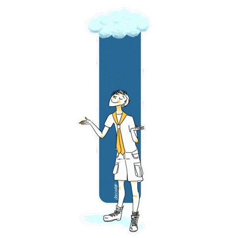 Rain Scout Sticker by AGSCHILE