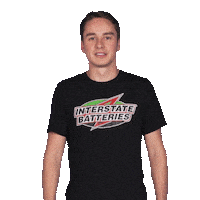 Christopher Bell Agree Sticker by Interstate Batteries