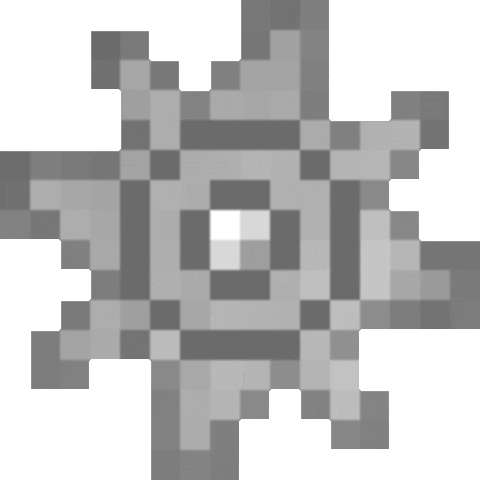 ErikrafT engrenagem erikraft configuracao engrenagem quadriculada Sticker