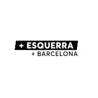 Erc Bcn Sticker by esquerrabcn