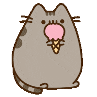 Shake Eating Sticker by Pusheen