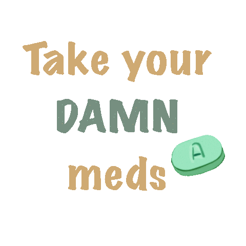 Mental Health Drugs Sticker