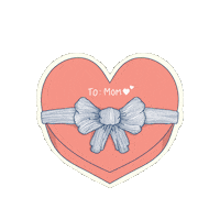 bydaisydalia heart mom gift mother Sticker