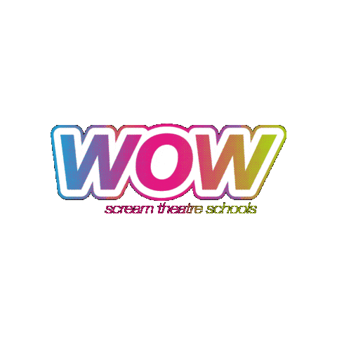Happy Exclamation Sticker by Scream Theatre Schools