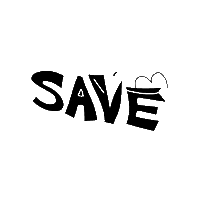 Illustration Save Sticker by Warmduscher GmbH
