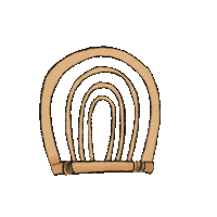 Rainbow Boho Sticker by Bohoswing