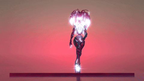 dance pink GIF by Pastelae