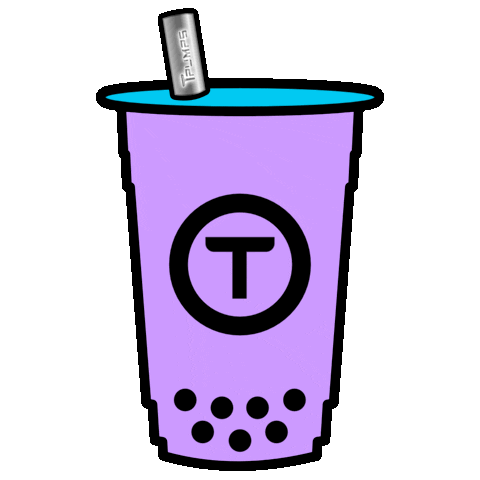 bubble tea Sticker by Tpumps