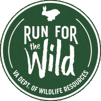 VirginiaWildlife dwr run wild dgif virginia wildlife Sticker