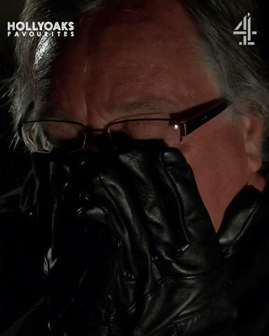Scared Deep Breath GIF by Hollyoaks