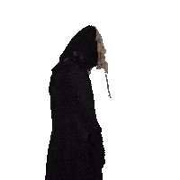 Grim Reaper Halloween Sticker by Mena