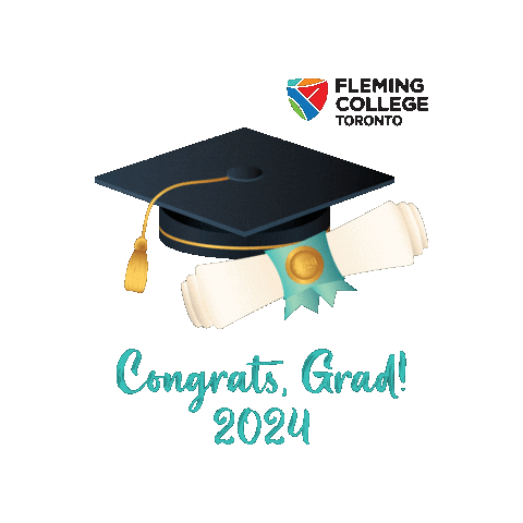 Fctgrad Sticker by Fleming College Toronto
