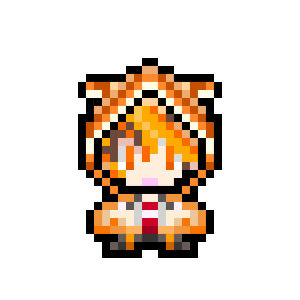 detonationfocusme pixel bye fortnite ドット絵 Sticker