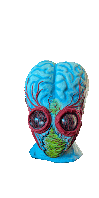 Halloween Mask Sticker by varyer