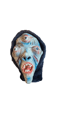 Halloween Mask Sticker by varyer