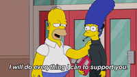 Supportive Homer | Season 33 Ep. 1 | THE SIMPSONS