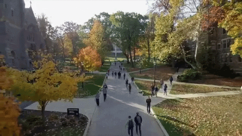 Fall Campus GIF by Lehigh University