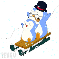 Penguin Grandpa Sticker by Pudgy Penguins
