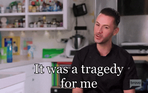 Dustin_Cone sad bravotv failure tragedy GIF
