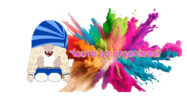 Gnome Words Of Encouragement Sticker