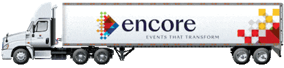 encoreglobal trailer truck encore kfp Sticker