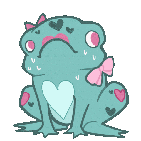 SpookBerry giphyupload frog spookberry Sticker