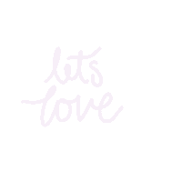 Lets Love Sticker