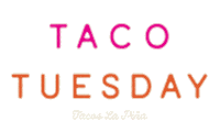 tacoslapina brand business restaurant tuesday Sticker