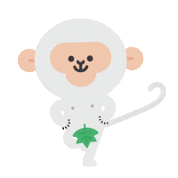 Monkey 走路 Sticker by 黑啤 BEERU