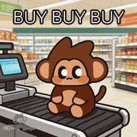 Teddy Bear Shopping GIF by Chimpers