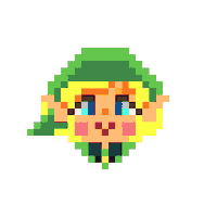 Pixel Love Sticker