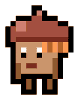 Pixel Plant Sticker
