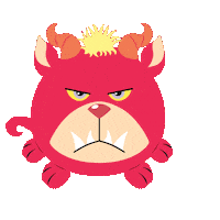Angry Feed Me Sticker by HangryPetz