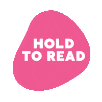 Hold To Read Sticker by Goop Gang