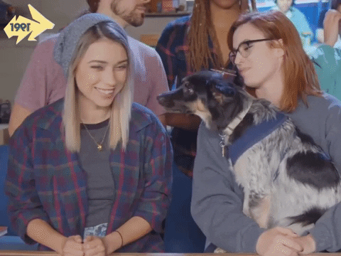 Dog Kiss GIF by Hyper RPG