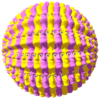 3D Staring Sticker by badblueprints