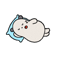 Sleepy Night Sticker