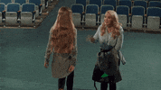 Happy Emily Osment GIF by Hallmark Mystery