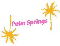 Palm Springs Sticker by ThePaiz