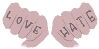 Night Of The Hunter Love Sticker by Abstrusa