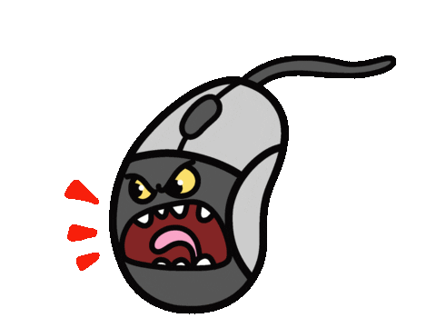 aboveaileen giphyupload monster evil mouse Sticker