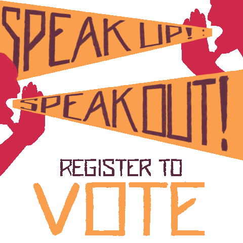 Voting Election 2020 Sticker by INTO ACTION