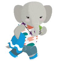 beach elephant Sticker by Dreamforce & Salesforce Events
