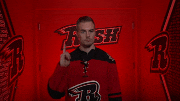 Point GIF by Rapid City Rush