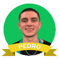 Pedro Sticker by eltrecetv