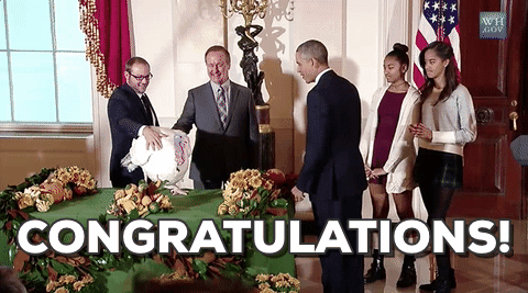 turkey pardon GIF by Obama