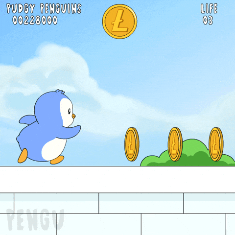 Crypto Penguin GIF by Pudgy Penguins