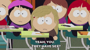speaking wendy testaburger GIF by South Park 