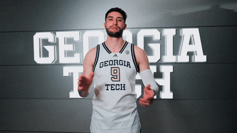 Georgia Tech Basketball GIF by Georgia Tech Yellow Jackets